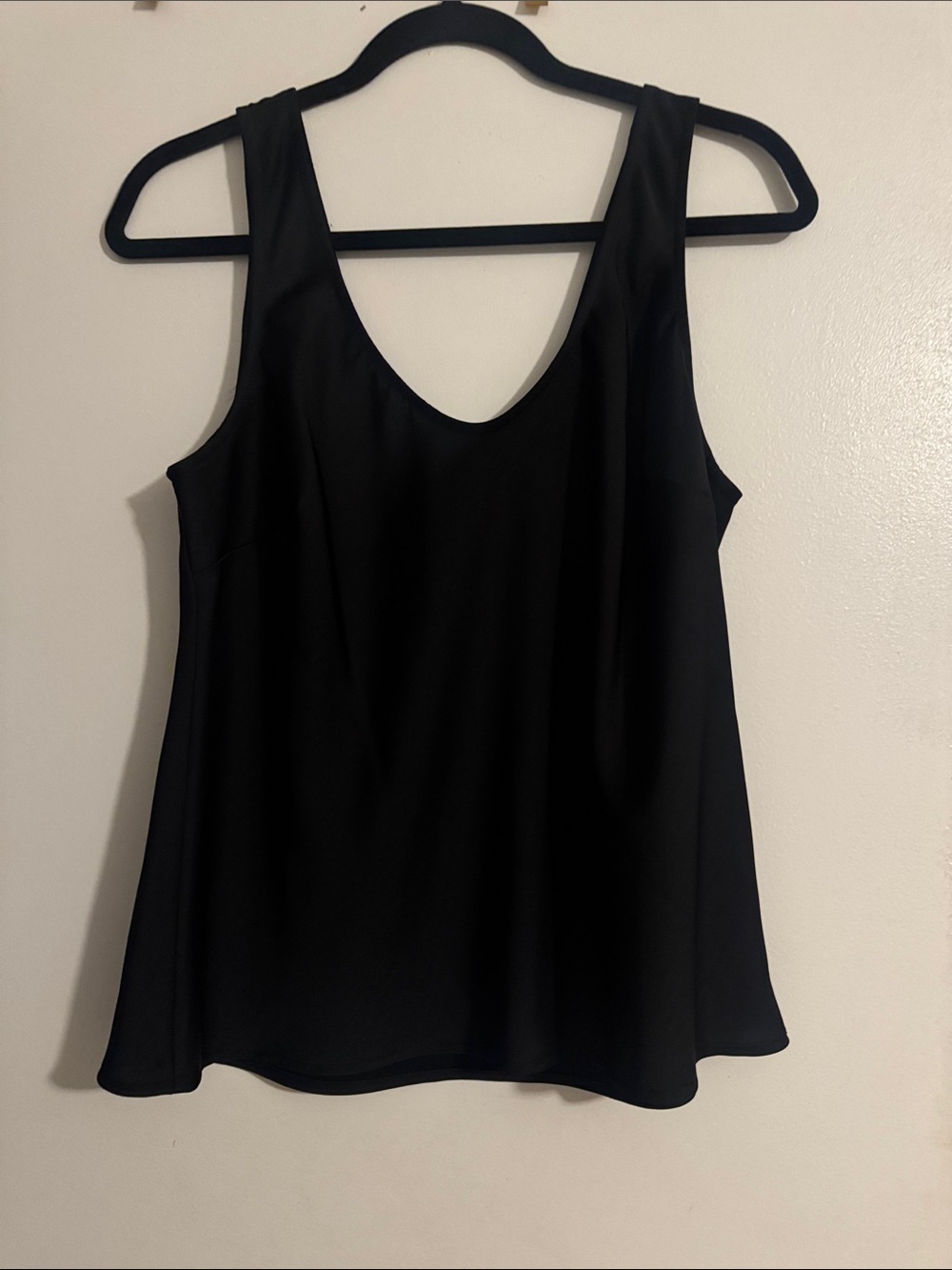 a new day Black Scoop Neck Tank Top